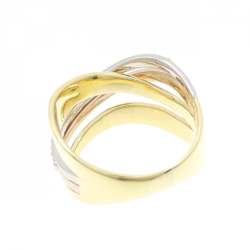 Nhẫn kim cương K18YG/K18PG/PT900 0.30CT - Hàng hiệu Authentic 854387