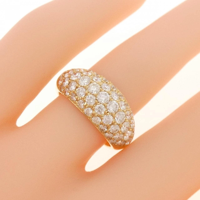 Nhẫn kim cương Pavé K18YG 1.50CT 672148