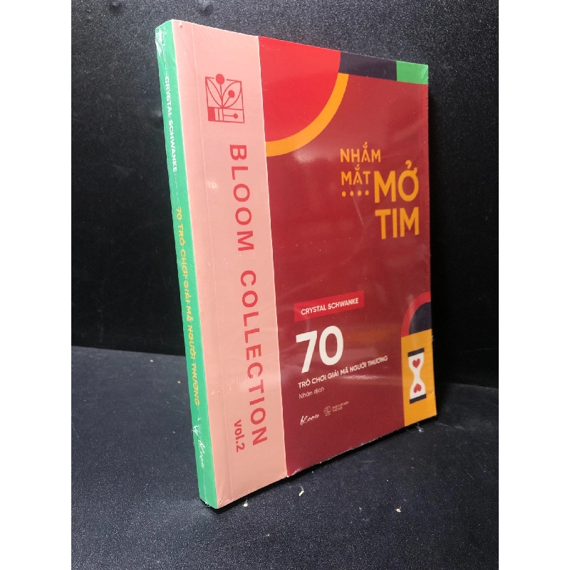 Nhắm mắt mở trái tim Crystal Schwanke mới 90% nguyên seal HCM2511 912847