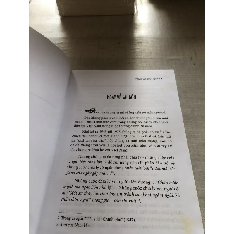 Ngày về Sài Gòn 784342