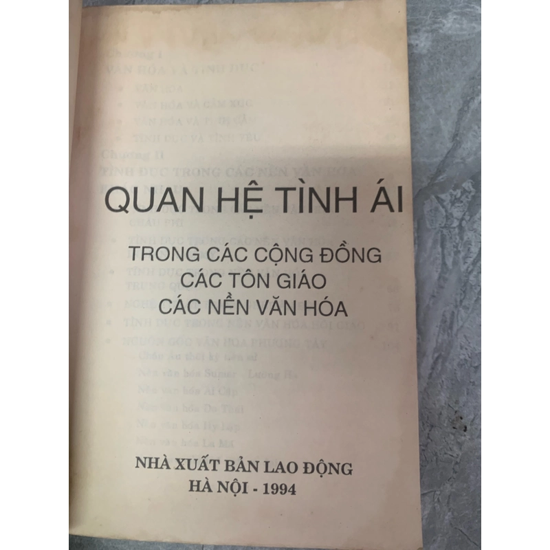 Quan hệ tình ái trong các cộng đồng các tôn giáo các nền văn hoá 290609