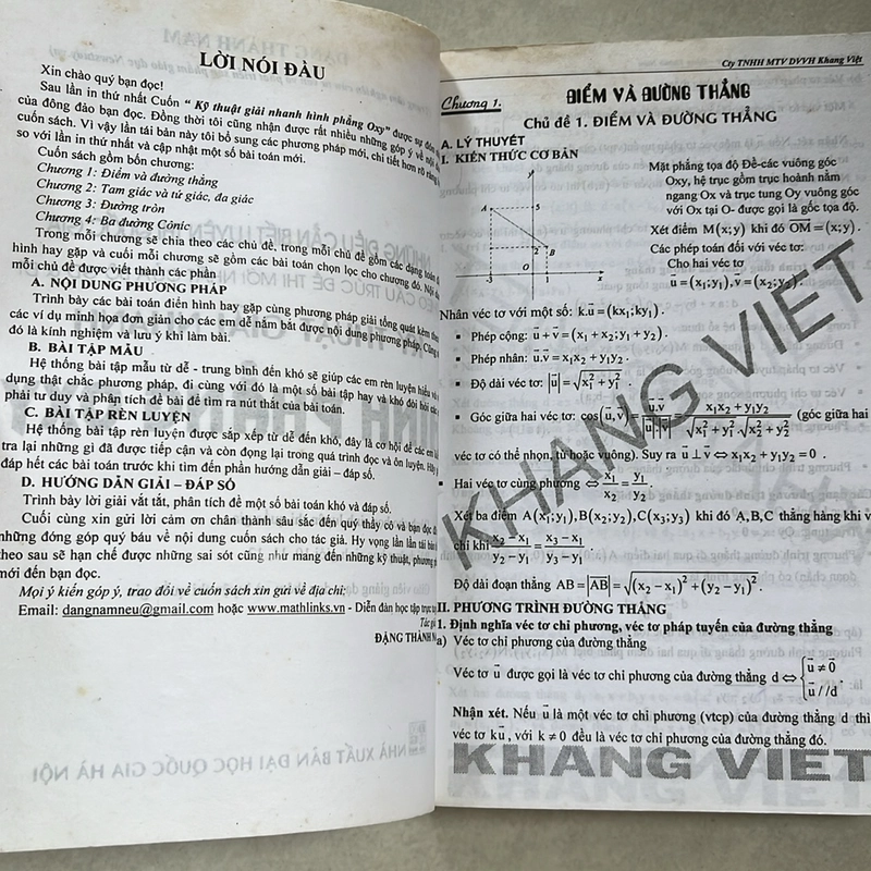Kỹ thuật giải nhanh HÌNH PHẲNG OXY — Đặng Thành Nam — 2014s 496172