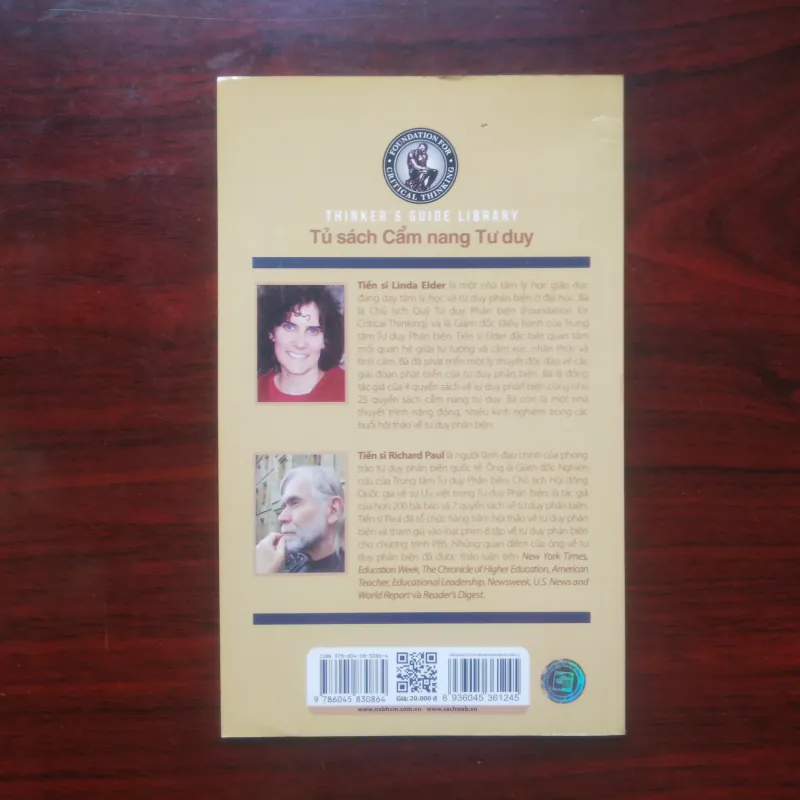 [Sách Tư Duy] Cẩm Nang Tư Duy Phản Biện (Richard Paul & Linda Elder) 973196