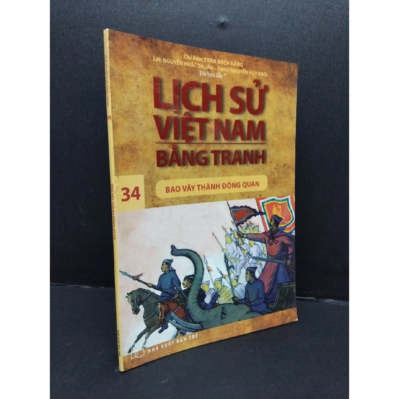 Lịch sử Việt Nam bằng tranh tập 34 - Trần Bạch Đằng mới 80% bẩn nhẹ 2017 HCM.ASB1809 917187