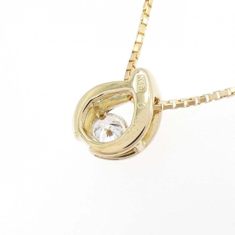 K18YG Dây chuyền kim cương 0.303CT - Hàng hiệu Chính hãng 855987