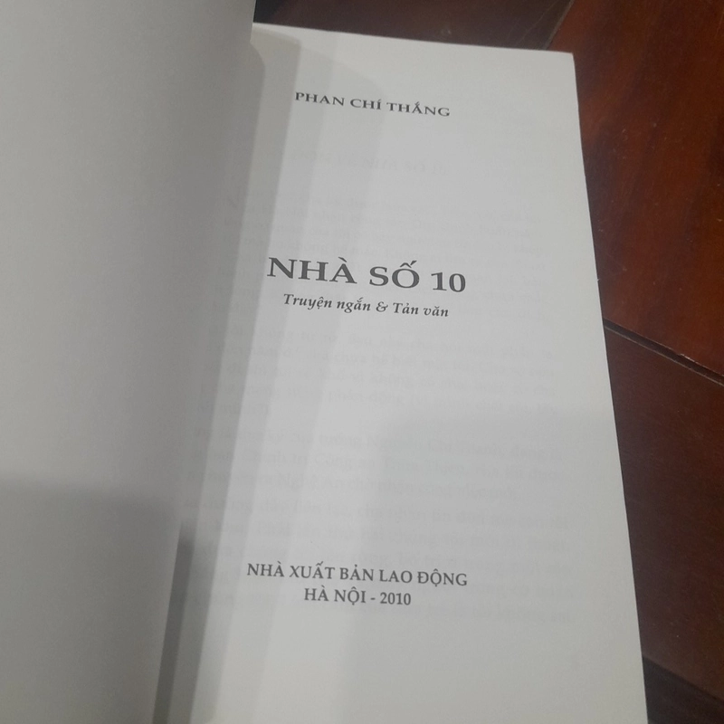 Phan Chí Thắng - NHÀ SỐ 10 (truyện ngắn & tản văn) 323591