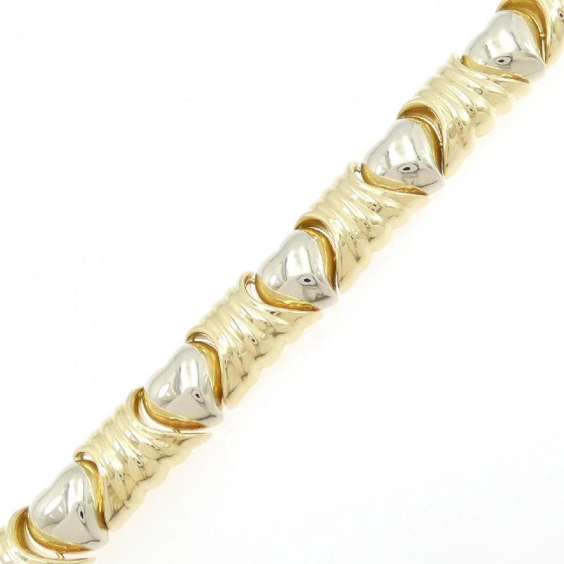 Vòng tay hình trái tim 750YG/750WG - Hàng hiệu Authentic 873741