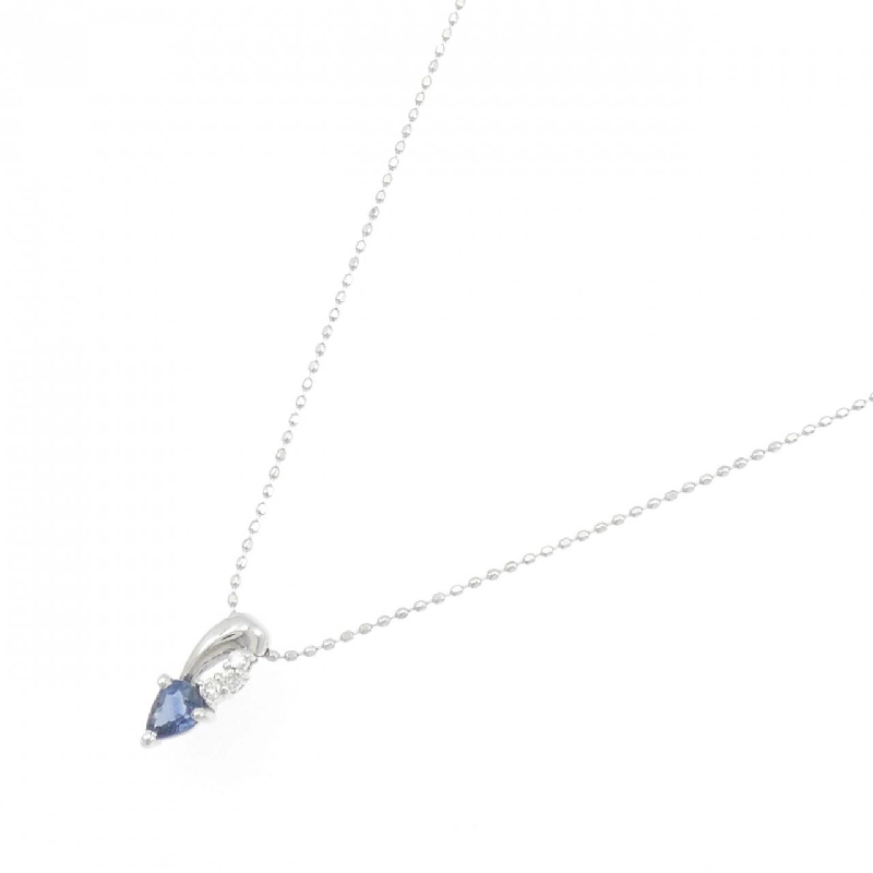 K18WG Sapphire Necklace - Hàng hiệu Authentic 857529
