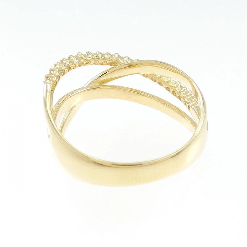 Nhẫn kim cương K18YG 0.14CT 667820