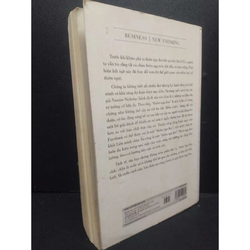 Thiên Nga Đen mới 80% ố nhẹ, bẩn bìa 2020 HCM2405 Nassim Nicholas Taleb SÁCH VĂN HỌC 914471
