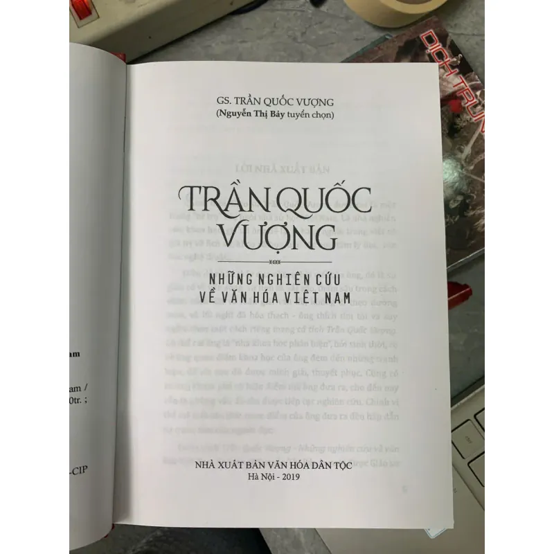 TRẦN QUỐC VƯỢNG NHỮNG NGHIÊN CỨU VỀ VĂN HÓA VIỆT NAM - GS. TRẦN QUỐC VƯỢNG 698471