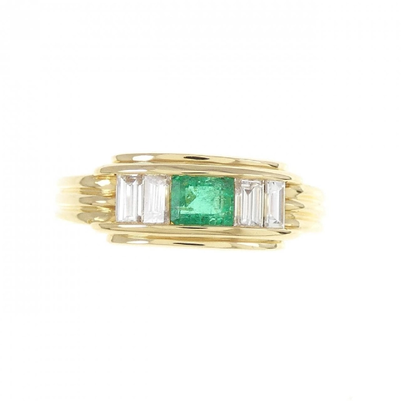 Nhẫn Emerald K18YG 0.34CT 672586