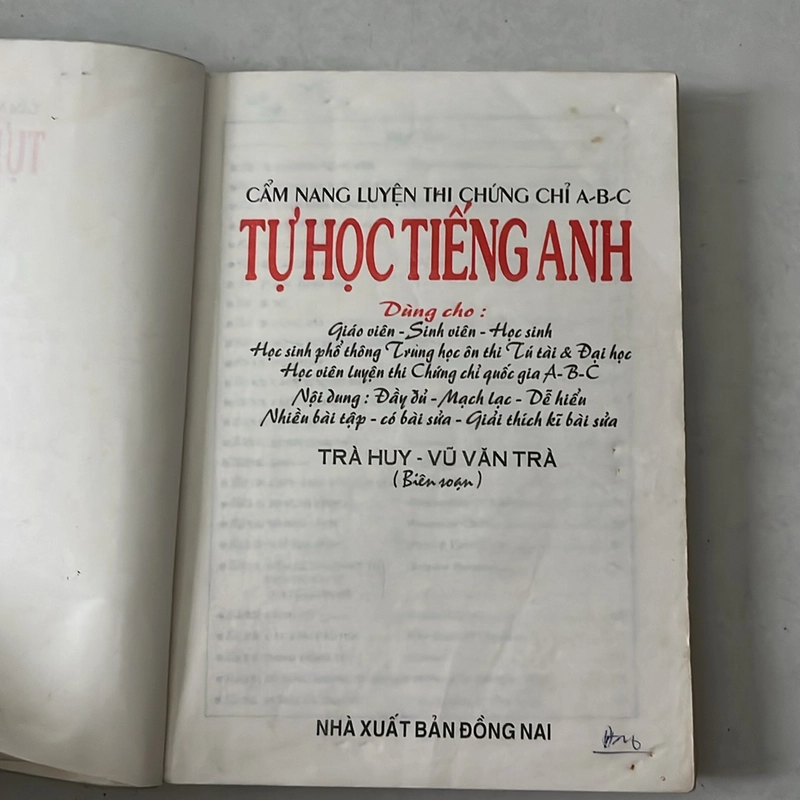 Tự học Tiếng Anh 521518