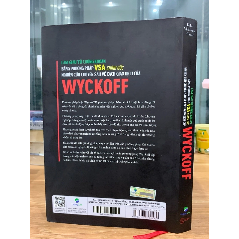 Làm giàu từ chứng khoán bằng phương pháp Vsa chính gốc nghiên cứu chuyên sâu về giao dịch của Wyckoff -Rubén Villahermosa Chaves 781476