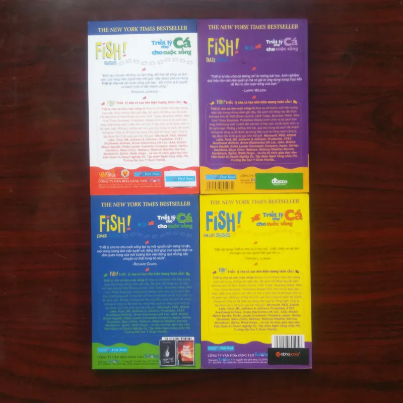 [Sách Quản Trị] Fish! - Triết Lý Chợ Cá Cho Cuộc Sống (Stephen D. Lundin) Full 4/4 Tập  1019009