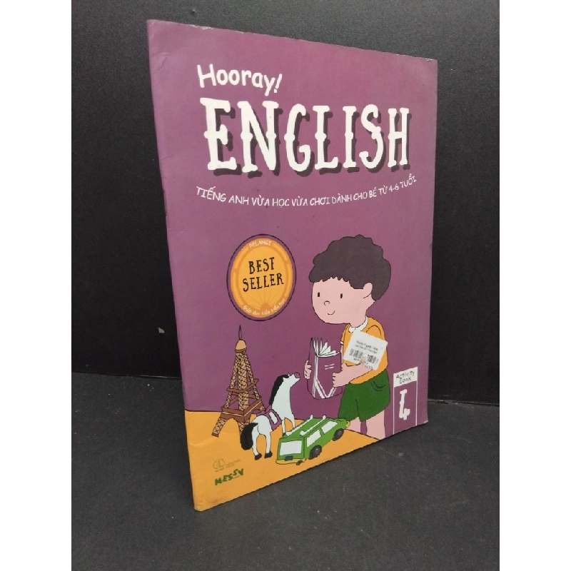 Hooray! English tiếng Anh vừa học vừa chơi dành cho bé từ 4 - 6 tuổi mới 80% ố ẩm góc 2017 HCM2809 HỌC NGOẠI NGỮ 295878