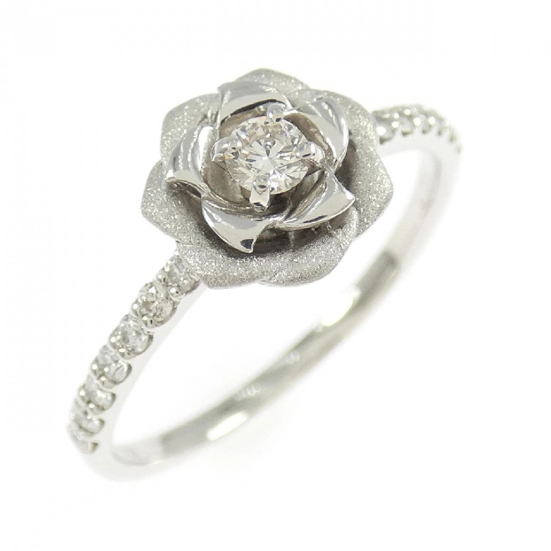 Nhẫn kim cương hoa PT950 0.25CT - Hàng hiệu Authentic 848984