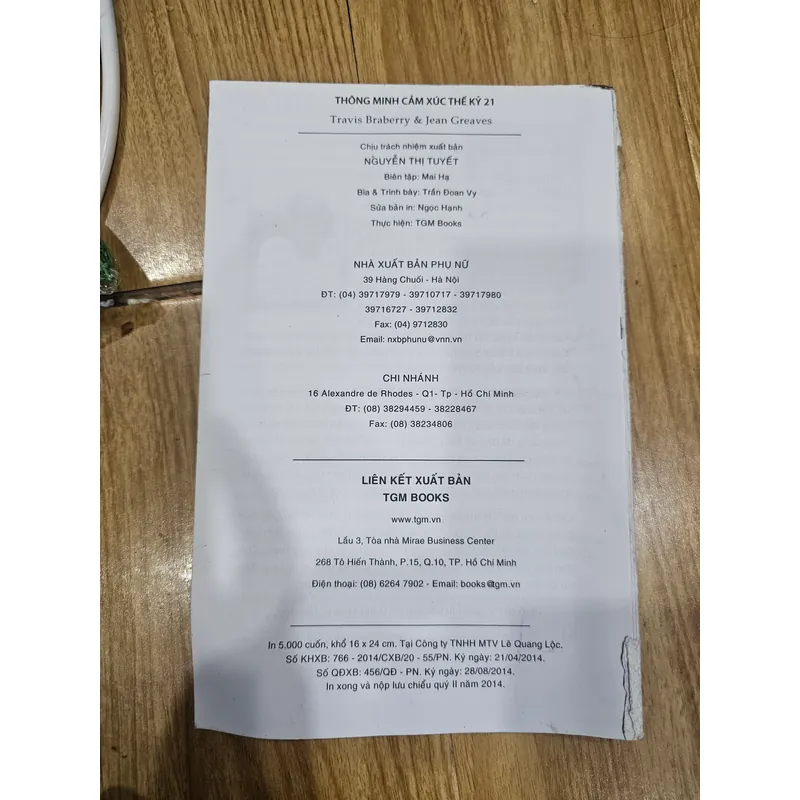 Thông minh cảm xúc thế kỷ 21 (mất bìa, đủ nội dung)
 722435