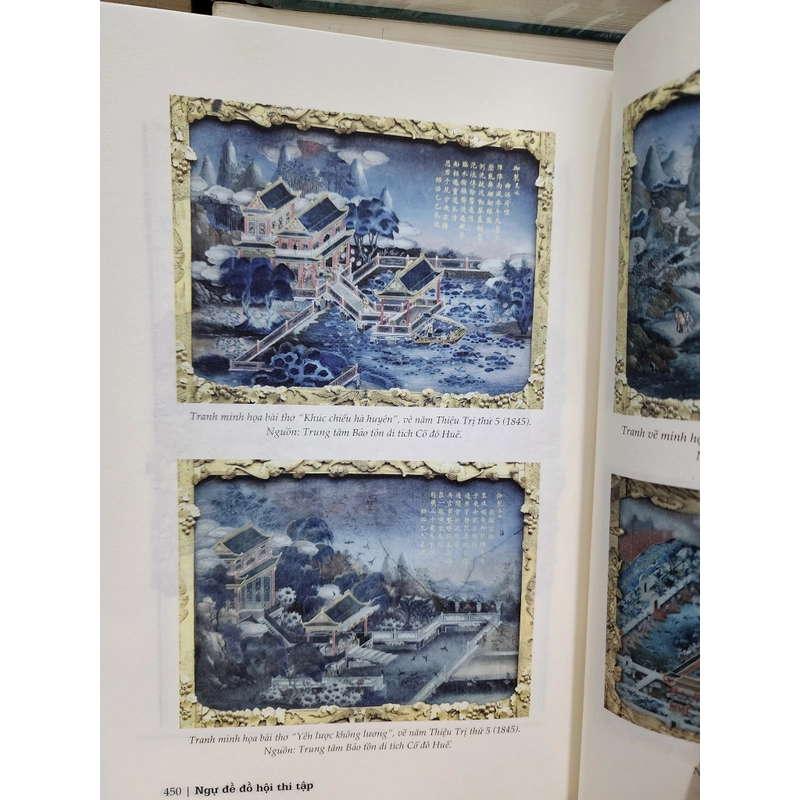 Kinh thành Huế ttong thi họa. Hoàng đế Thiệu Trị và Ngự đề đồ hội thi tập.  493377