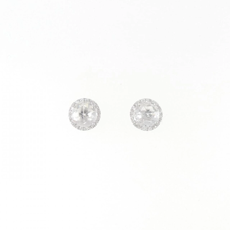 Bông tai Topaz trắng 18KWG/K18WG - Hàng hiệu Chính hãng 877399