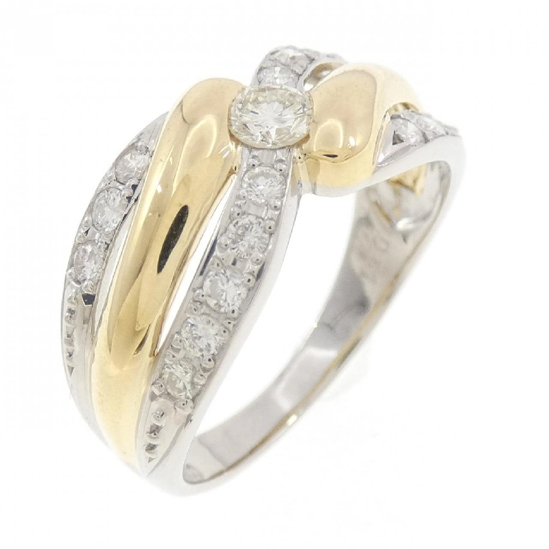 Nhẫn kim cương PT900/K18YG 0.51CT - Hàng hiệu Chính hãng 847049