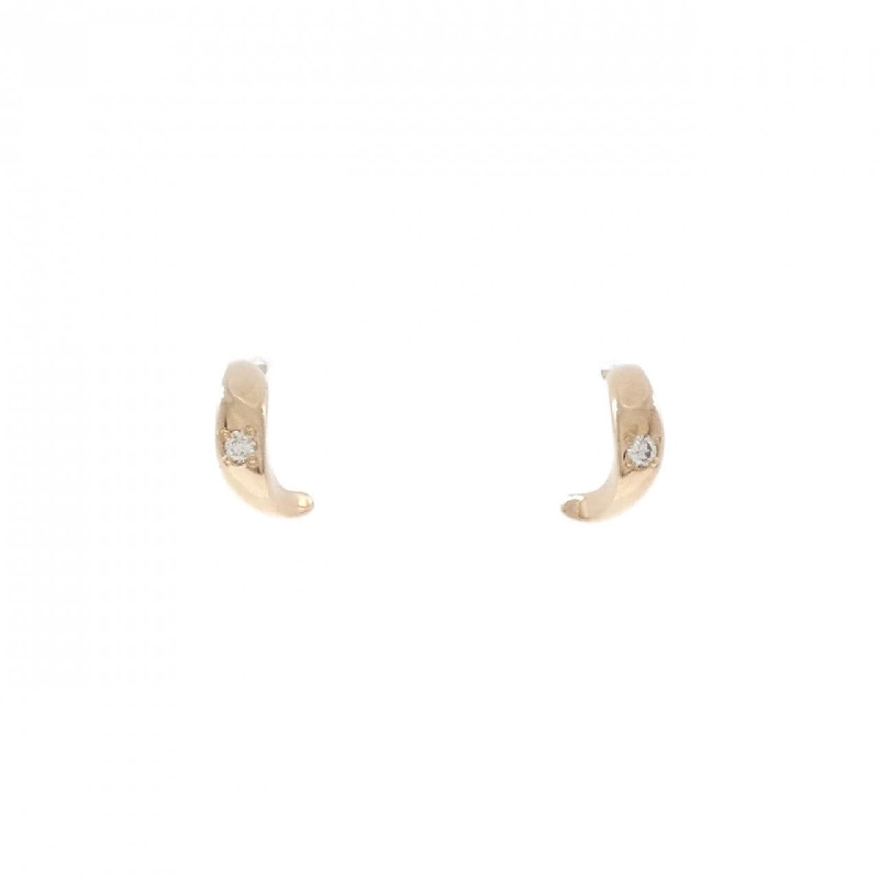 K18PG Bông tai kim cương - Hàng hiệu Chính hãng 870095