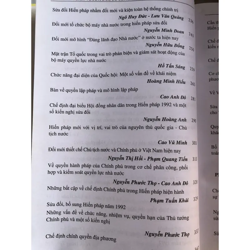 Bàn về sửa đổi và bổ sung Hiến pháp 1992 711648