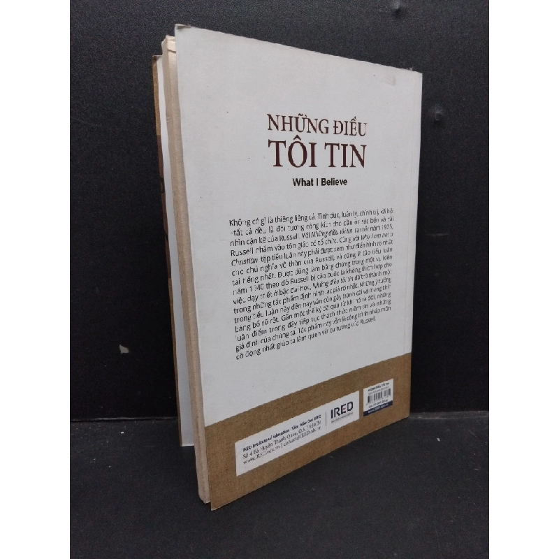 Những điều tôi tin mới 70% ố vàng rách trang 2018 HCM1008 Bertrand Russell TÂM LINH - TÔN GIÁO - THIỀN 339604