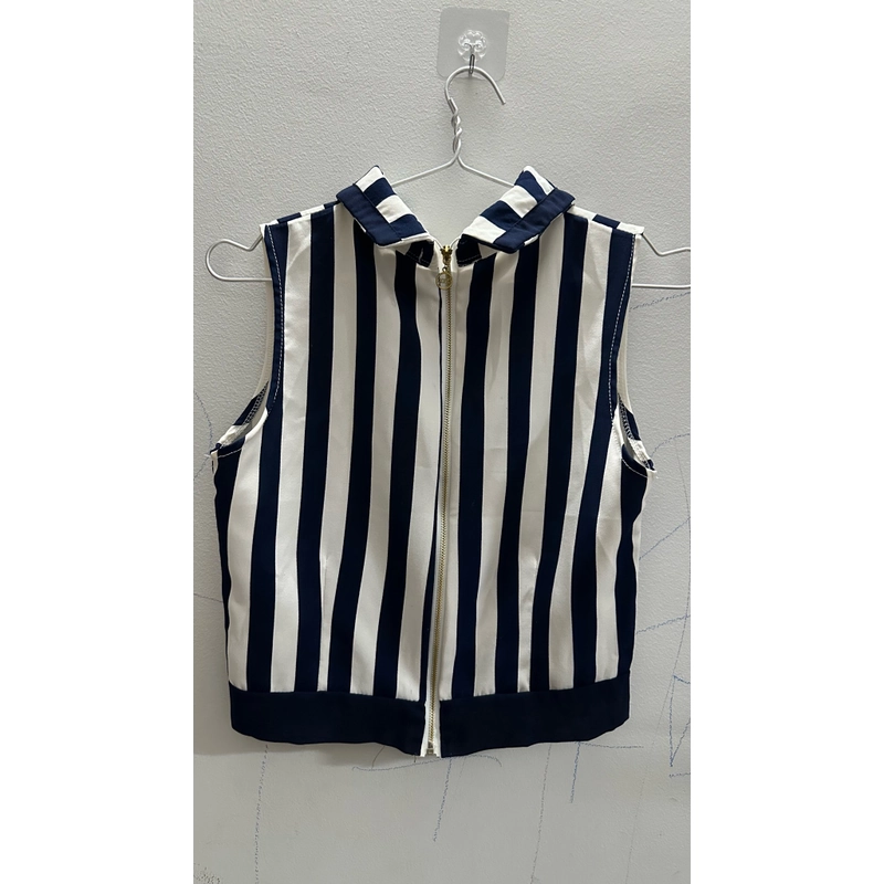 Áo croptop sát nách, dây kéo sau lưng 463071