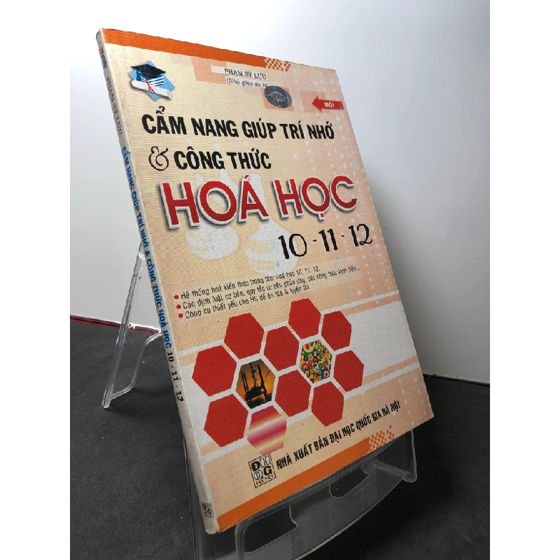Cẩm nang giúp trí nhớ và công thức hoá học 10 11 12 2012 mới 80% bẩn nhẹ Phạm Sỹ Lựu HPB3108 GIÁO TRÌNH, CHUYÊN MÔN 451044