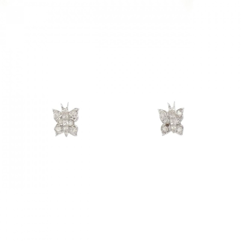 K14WG Bướm Kim Cương Bông Tai - Hàng hiệu Chính hãng 871265