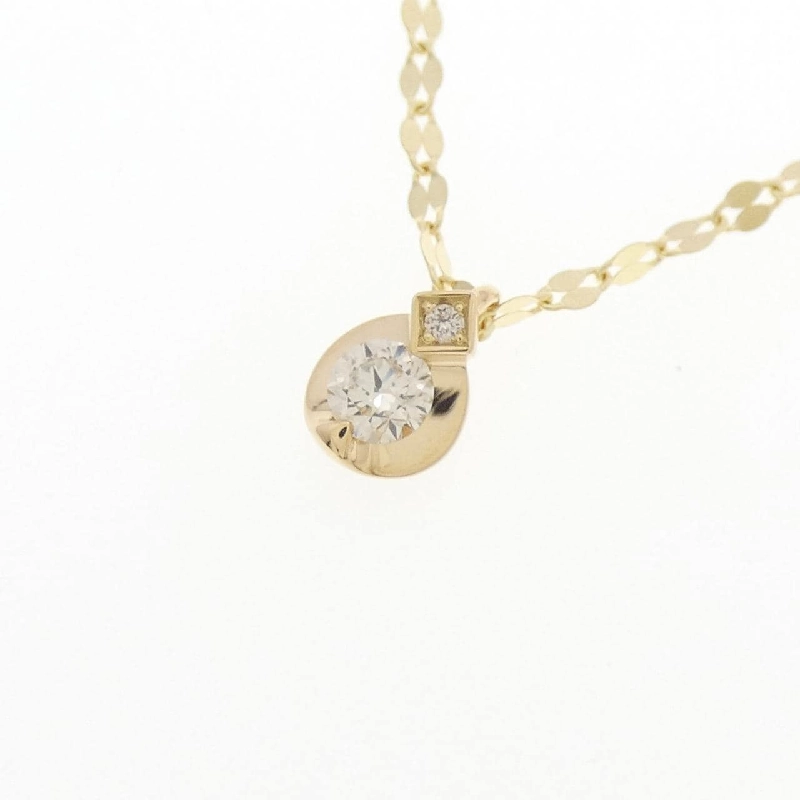 K18YG Dây chuyền kim cương 0.10CT - Hàng hiệu Chính hãng 846694