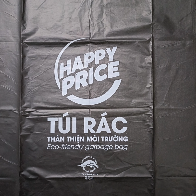 [1 Kg/ Combo 10 túi] Túi đựng rác Công nghiệp loại LỚN Happy Price (80 x 100 cm ) 525426