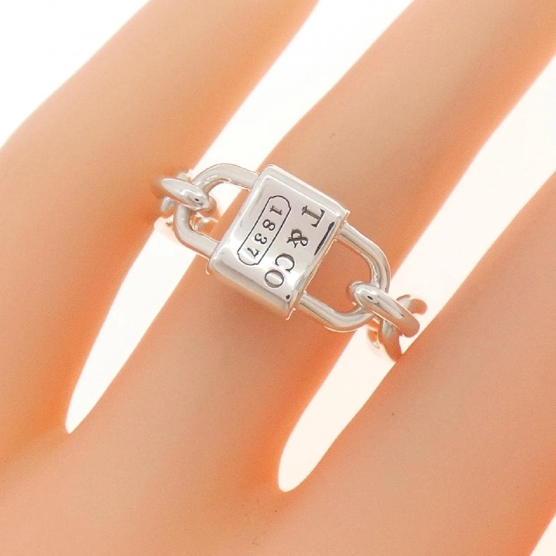 Nhẫn Đôi Khóa Tiffany - Hàng hiệu Authentic 838555