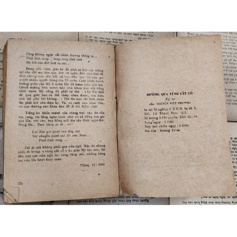 Đường qua vùng cắt cổ, tác giả Nguyễn Việt Phương 707783