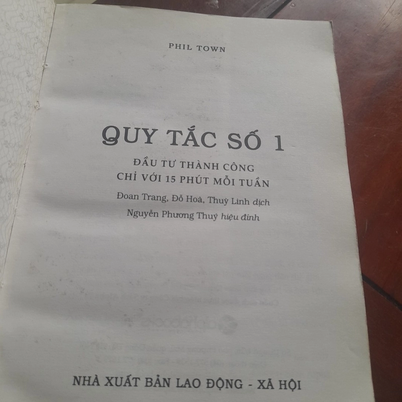 Phil Town - QUY TẮC SÔ 1, đầu tư thành công với 15 phút mỗi tuần 327497