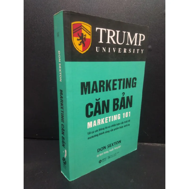 [Sách Cũ SCGR] Marketing căn bản mới 80% bẩn nhẹ 2020 HCM2105 Don Sexton SÁCH MARKETING KINH DOANH 680462