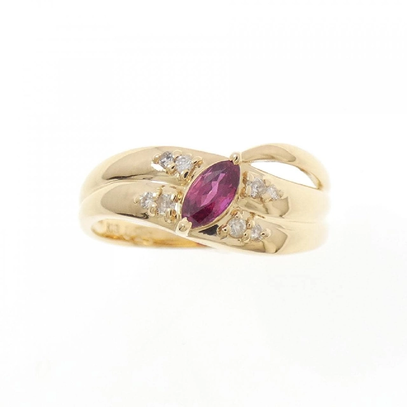 Nhẫn Ruby K18YG 0.23CT - Hàng hiệu Chính hãng 851198