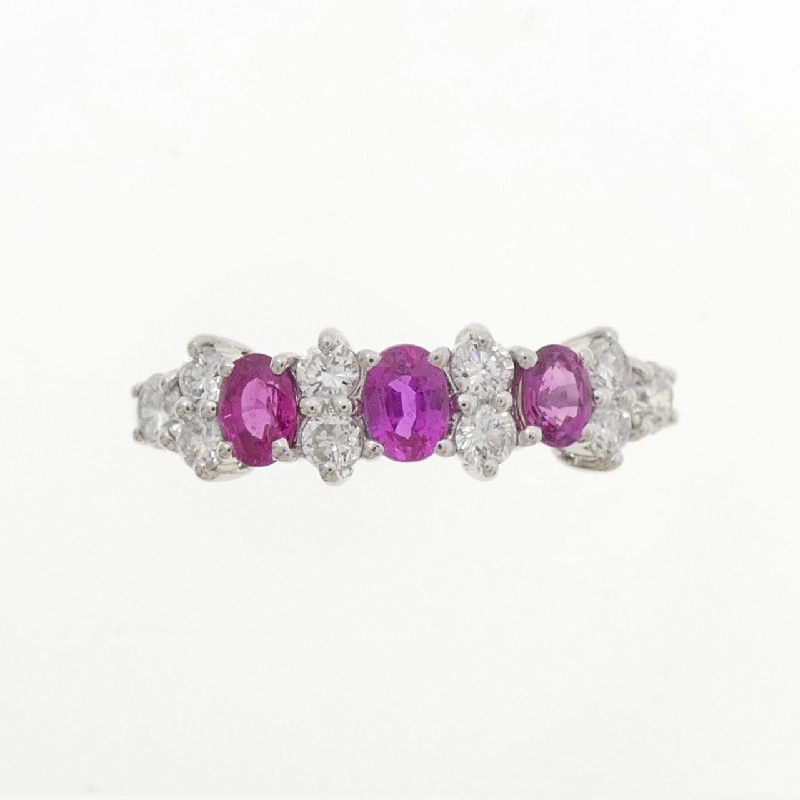 Nhẫn ruby PT900 0.68CT 666965