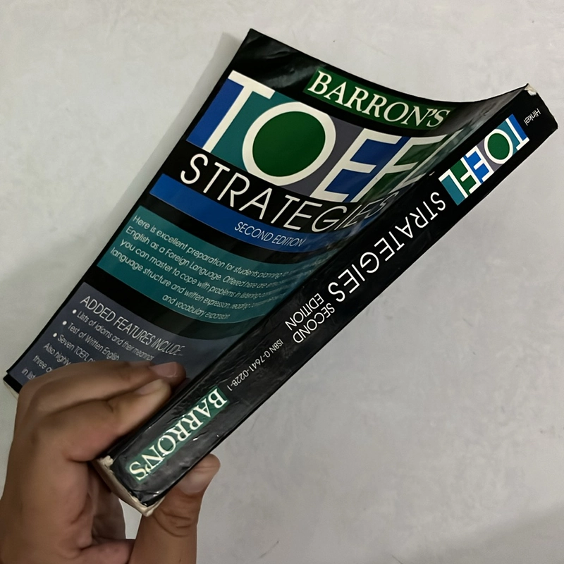 TOEFL strategies - Barron’s 506204