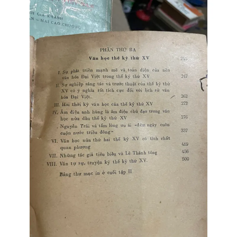 VĂN HỌC VIỆT NAM THẾ KỶ THỨ X -NỬA ĐẦU THẾ, KỶ THỨ XVIII TẬP 1 & 2 570336