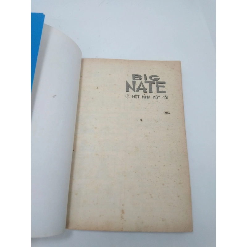 Big Nate một mình một cõi tập 1 năm 2015 mới 70% ố vàng nặng HCM2310 912187