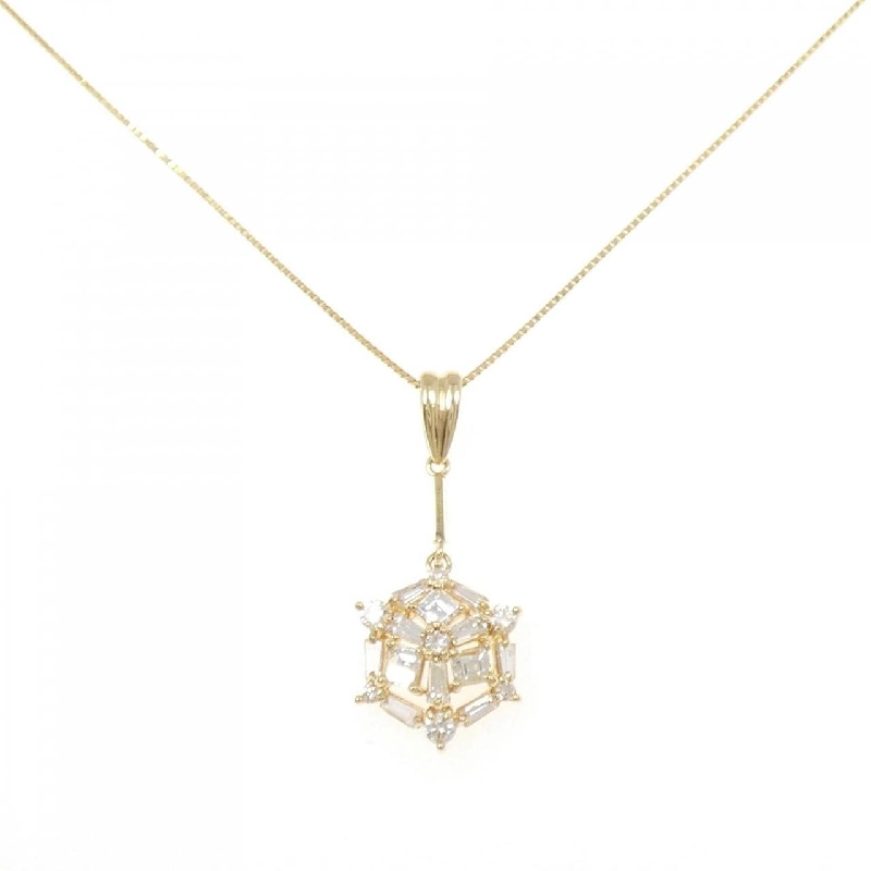 K18YG Dây chuyền kim cương 1.16CT - Hàng hiệu Chính hãng 858757