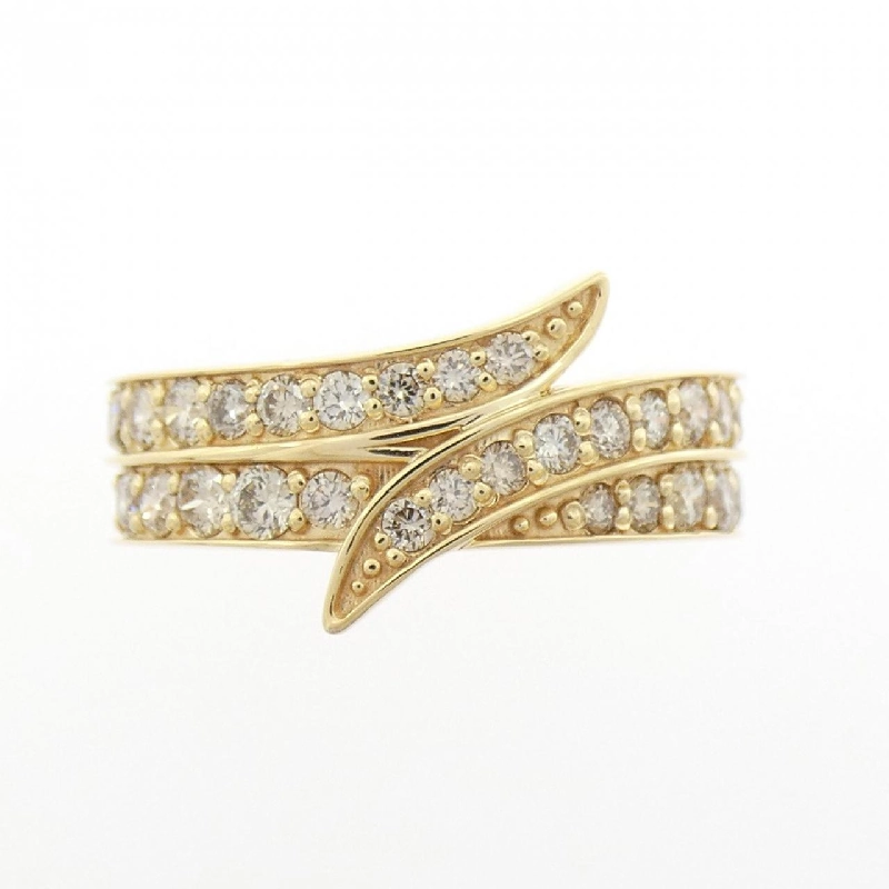 Nhẫn kim cương K18YG 0.63CT 670467