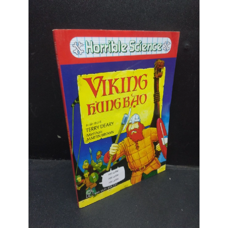 Viking hung bạo Terry Deary 2017 mới 80% ố bẩn nhẹ HCM1604 truyện tranh thiếu nhi 343439