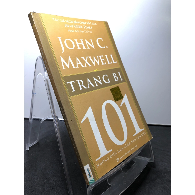 Trang bị 101 Những điều nhà lãnh đạo cần biết 2017 mới 80% bẩn nhẹ John C.Maxwell HPB3107 KỸ NĂNG 350512