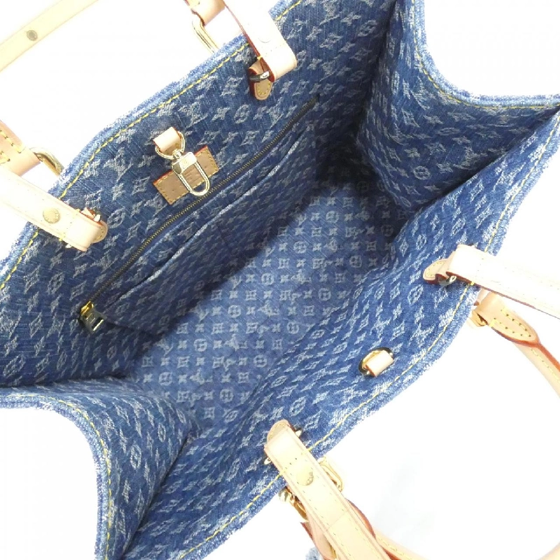 Louis Vuitton LV Remix (Monogram Denim) OnTheGo MM M46871 Túi - Hàng hiệu Chính hãng 764711