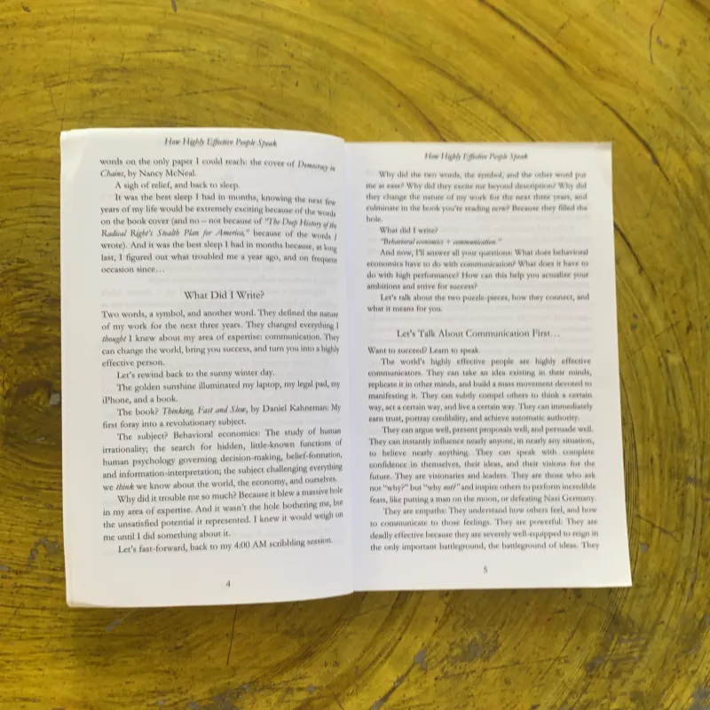 HOW HIGHLY EFFECTIVE PEOPLE SPEAK - PETER ANDREI 1004286