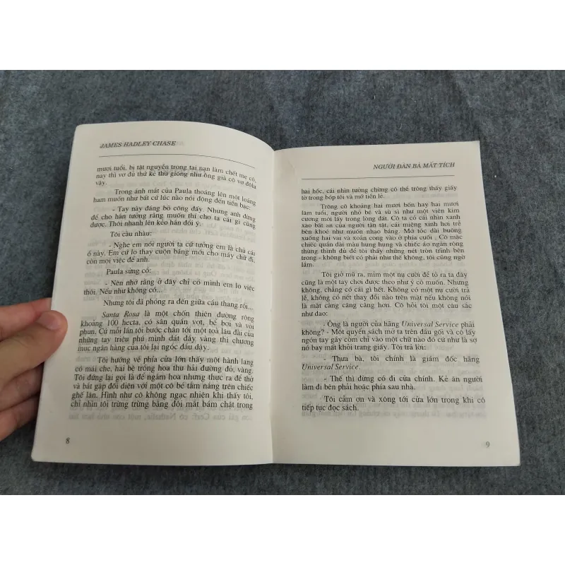 NGƯỜI ĐÀN BÀ MẤT TÍCH - J.H.CHASE 574647