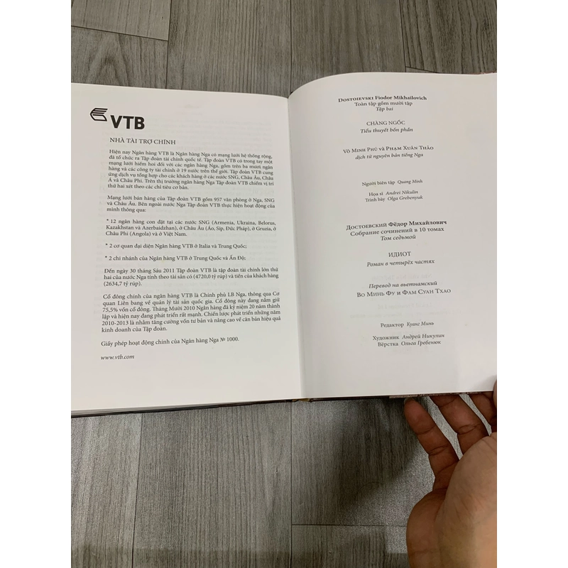Chàng ngốc - F M Dostoievshi. Tvb. 999 478549